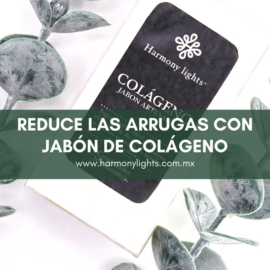 Reduce las arrugas con jabón de colágeno