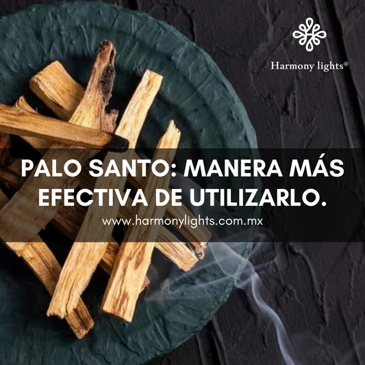 Manera más efectiva de utilizar el palo santo