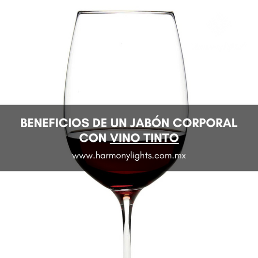 Beneficios de un jabón corporal con vino tinto