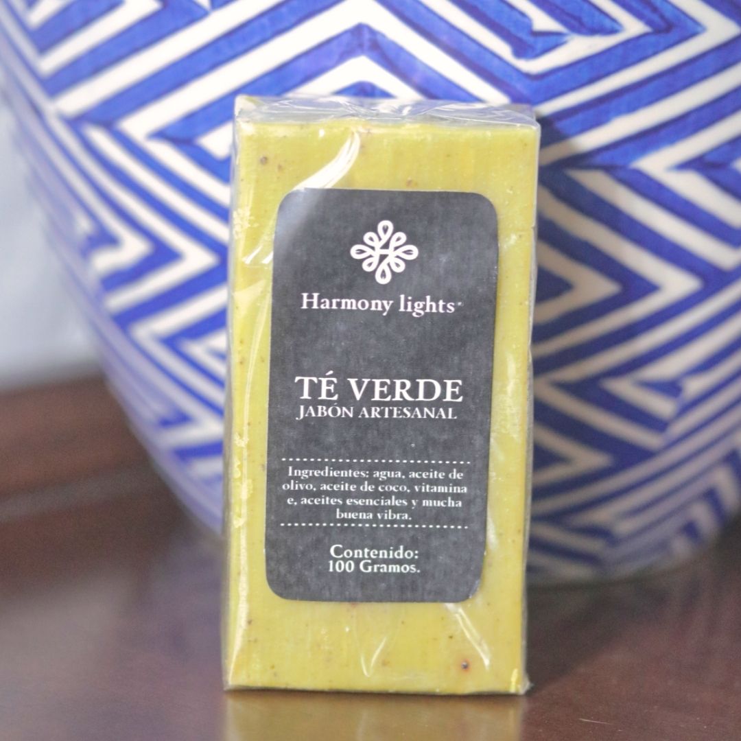 Jabón de té verde